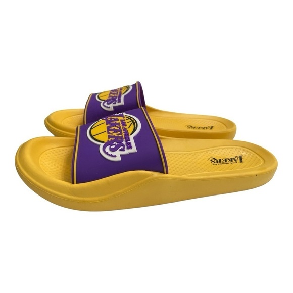 NBA LA LAKERS Sliders
Slippers UK Size 8 - Picture 1 of 9